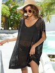 Crochet Knit Beach Cover Up  Style Ratio