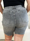 Judy Blue Full Size High Waist Washed Denim Shorts  Style Ratio