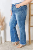 RISEN Full Size High Rise Ankle Flare Jeans  Style Ratio
