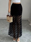 Elegant Lace Mermaid Sheer Skirt Plus Size  Style Ratio