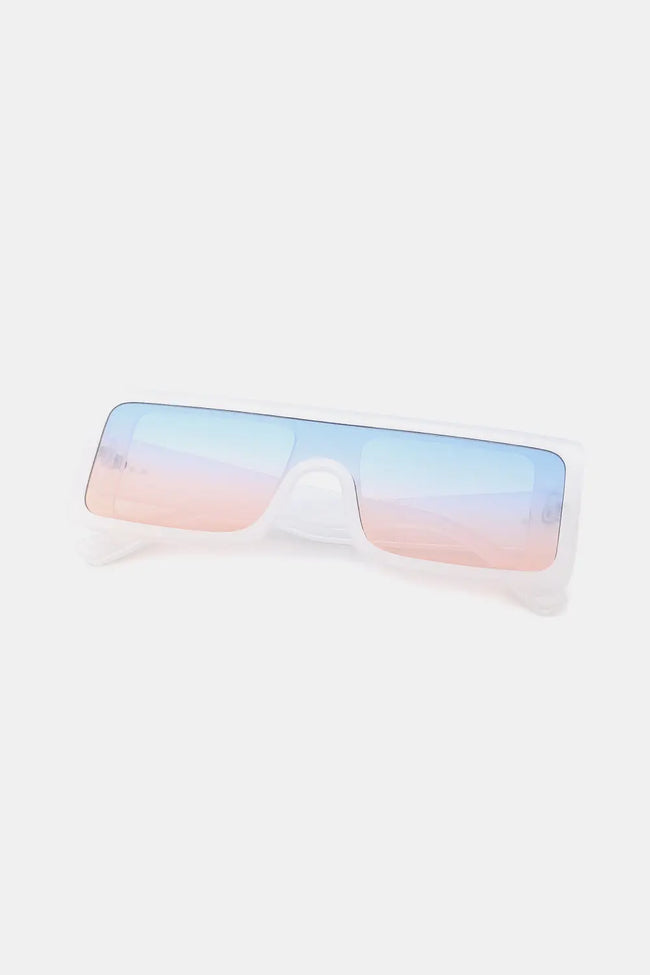 Polycarbonate Frame Rectangle Sunglasses  Style Ratio