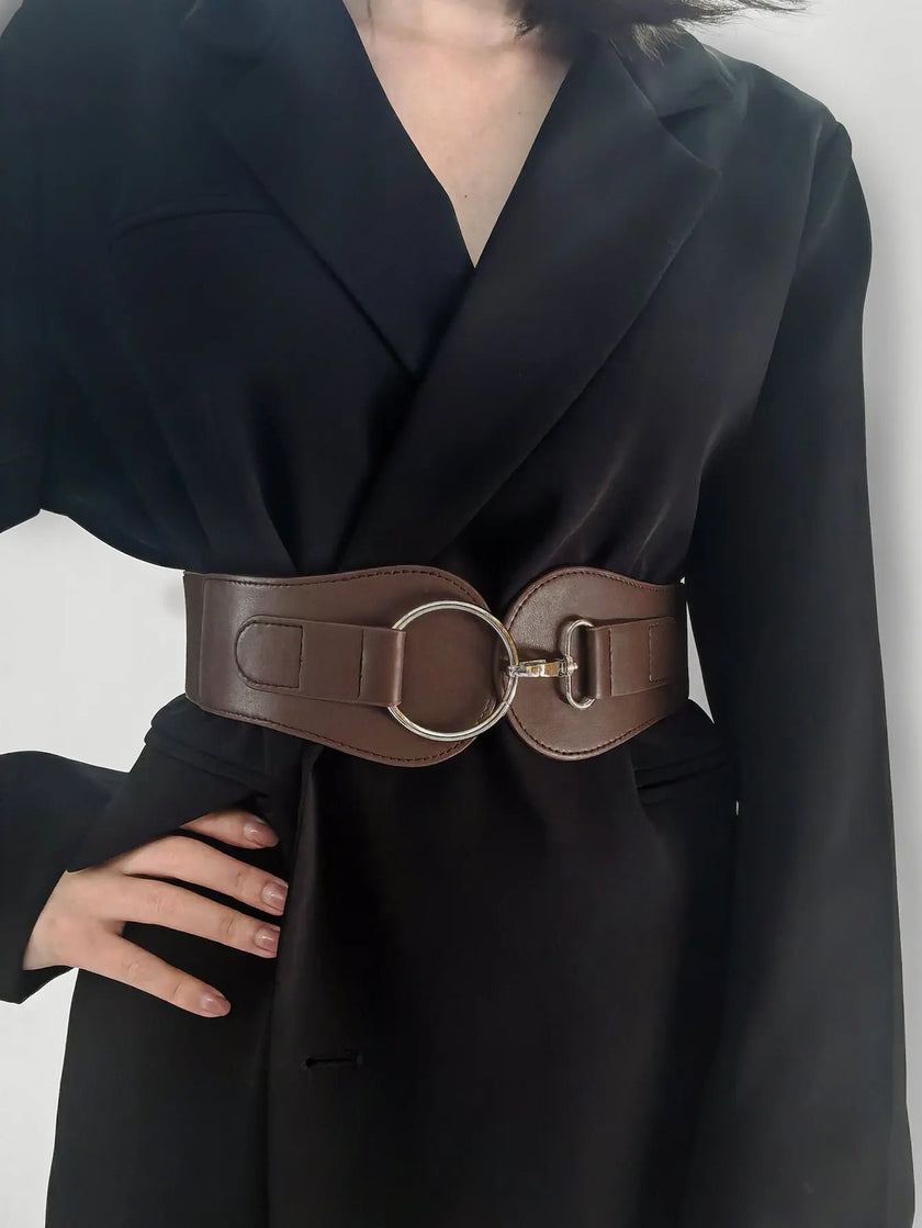 PU Elastic Wide Belt  Style Ratio