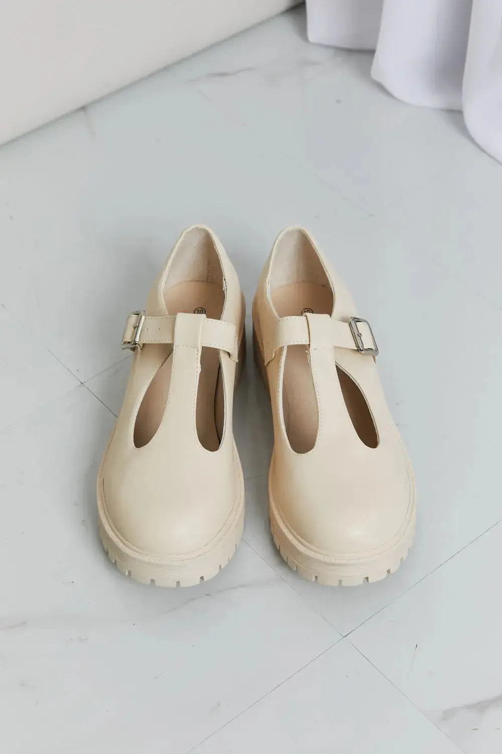 Forever Link Faux Leather Platform Mary Janes  Style Ratio