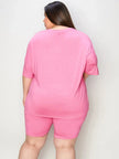 Basic Bae Full Size V-Neck Drop Shoulder Shirt and Shorts Loungewear  Style Ratio