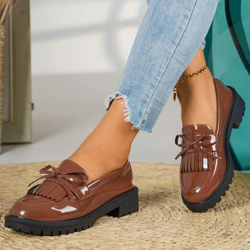 Round Toe Slip-Ons  Style Ratio