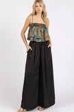 Mittoshop Paisley Patchwork Satin Ruffle Cami  Style Ratio