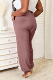 Basic Bae Full Size Soft Rayon Drawstring Joggers  Style Ratio