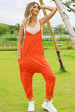 Double Take Full Size Sleeveless V-Neck Pocketed Jumpsuit  Style Ratio