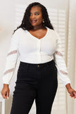 Double Take V-Neck Dropped Shoulder Blouse  Style Ratio