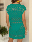 Openwork Round Neck Cover-Up  Style Ratio