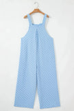 Checkered Pocketed Jumpsuit  Style Ratio