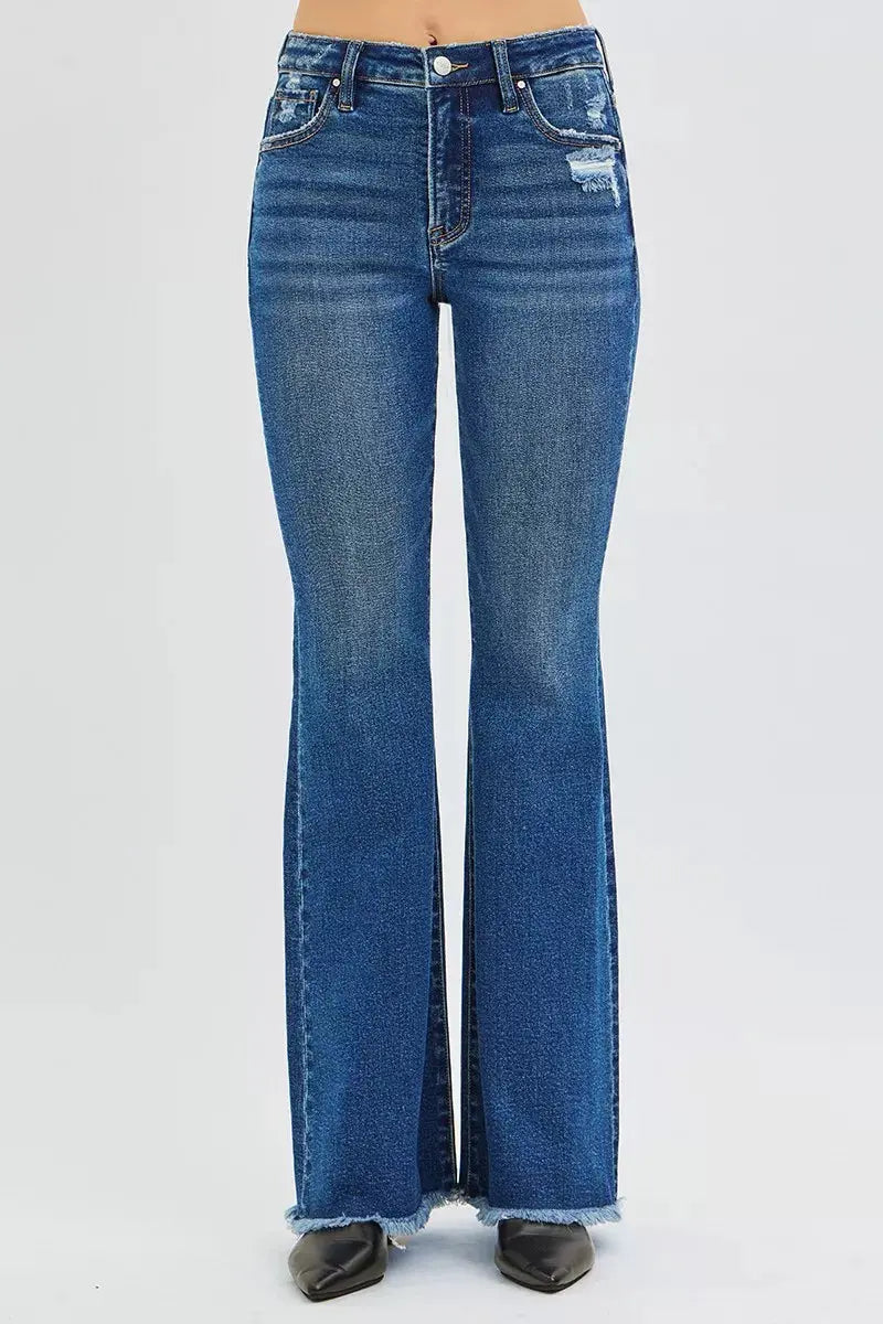 RISEN High Rise Flare Jeans  Style Ratio