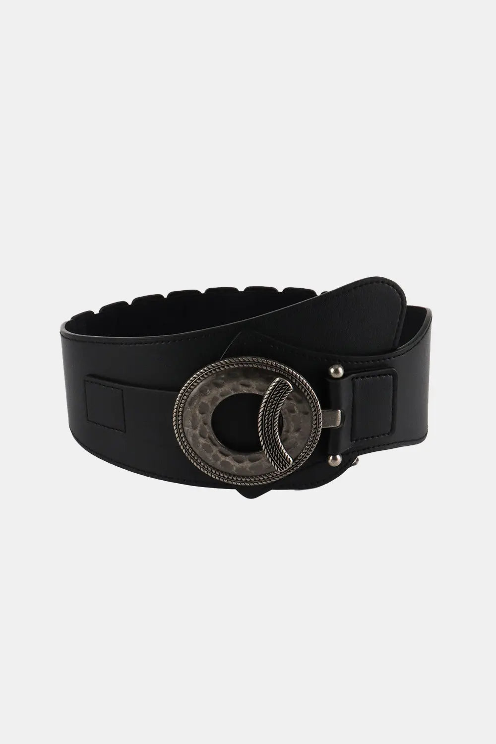 Retro Elastic Wide Belt  Style Ratio