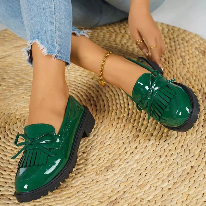 Round Toe Slip-Ons  Style Ratio