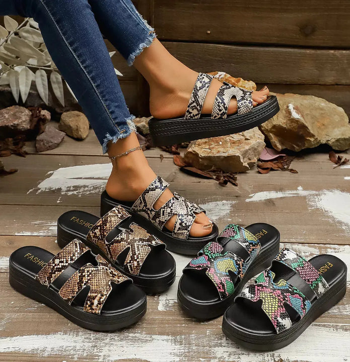 Open Toe Platform Sandals  Style Ratio