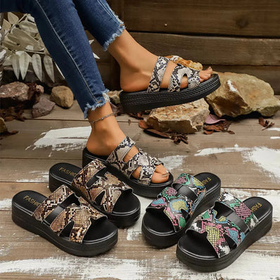 Open Toe Platform Sandals  Style Ratio