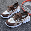 Breathable Mesh Lace Up Sneakers  Style Ratio