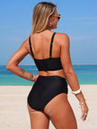 Twisted Front High-Waisted Bikini  Style Ratio