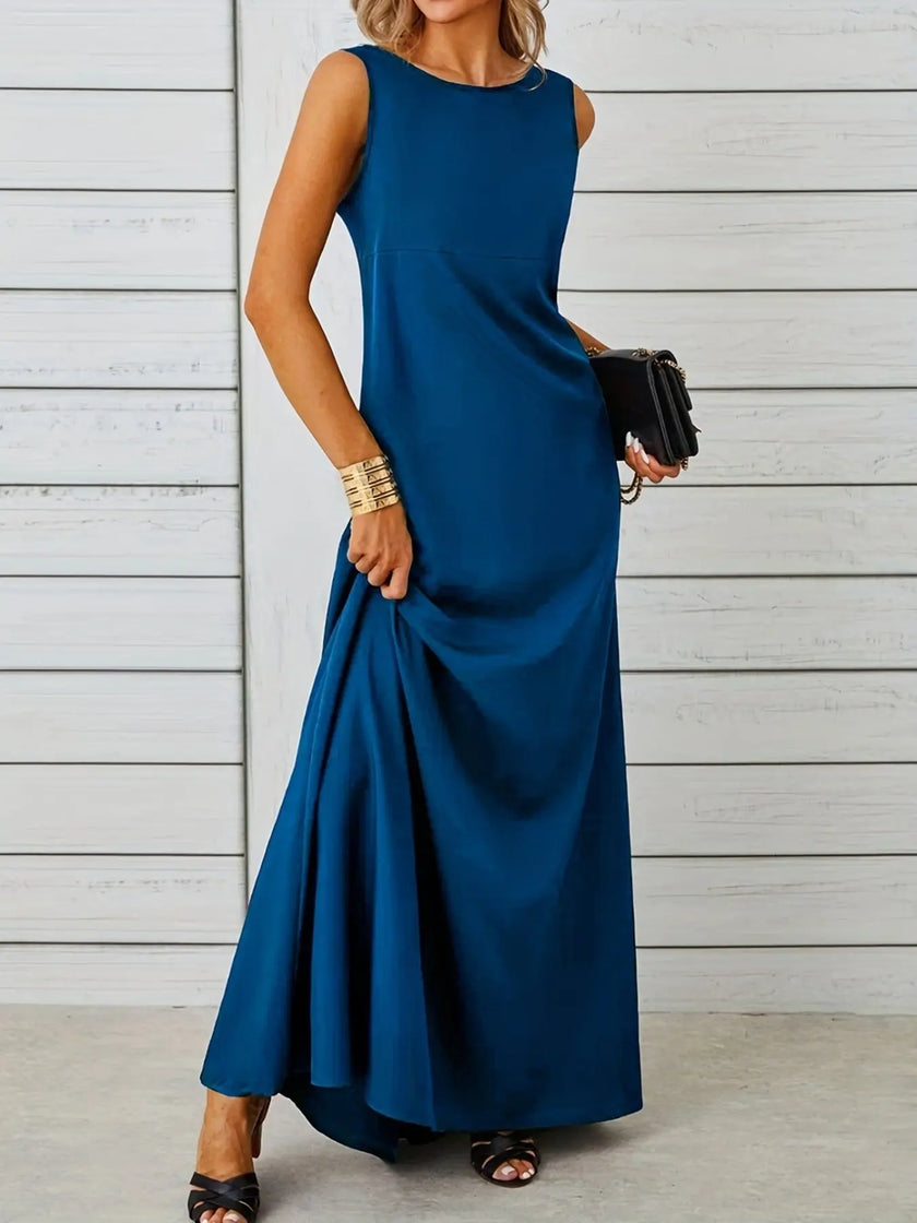 Sleeveless Flowy Maxi Dress  Style Ratio