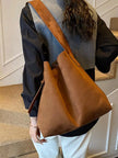 Buckle Adjustable Strap Tote Bag  Style Ratio