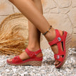 Open Toe Wedge Sandals  Style Ratio