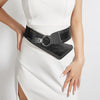 Studded Belt with Unique Waistband  Style Ratio
