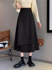 Asymmetrical Hem A-Line Skirt  Style Ratio