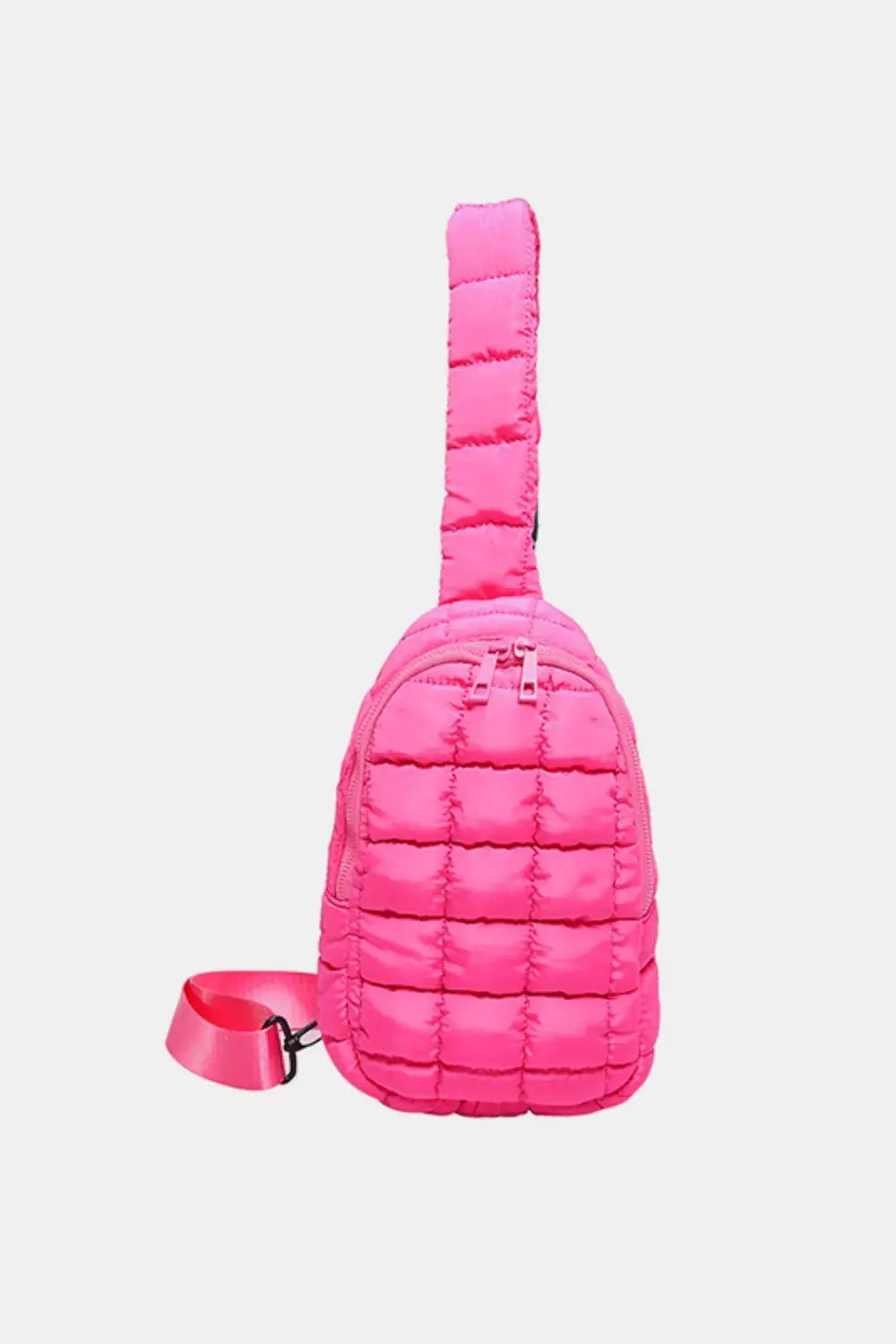 Quilted Nylon Crossbody Bag  Style Ratio