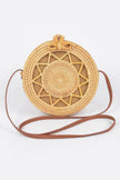 Bamboo Round Crossbody Bag  Style Ratio