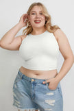 Basic Bae Full Size Round Neck Slim Tank  Style Ratio