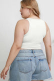 Basic Bae Full Size Round Neck Slim Tank  Style Ratio