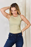 Basic Bae Full Size Round Neck Slim Tank  Style Ratio