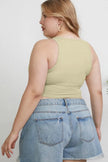 Basic Bae Full Size Round Neck Slim Tank  Style Ratio