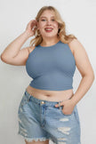 Basic Bae Full Size Round Neck Slim Tank  Style Ratio