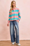 BiBi Washed Lace Contrast Sided Jeans  Style Ratio