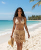 Boho Crochet Fringe Skirt  Style Ratio