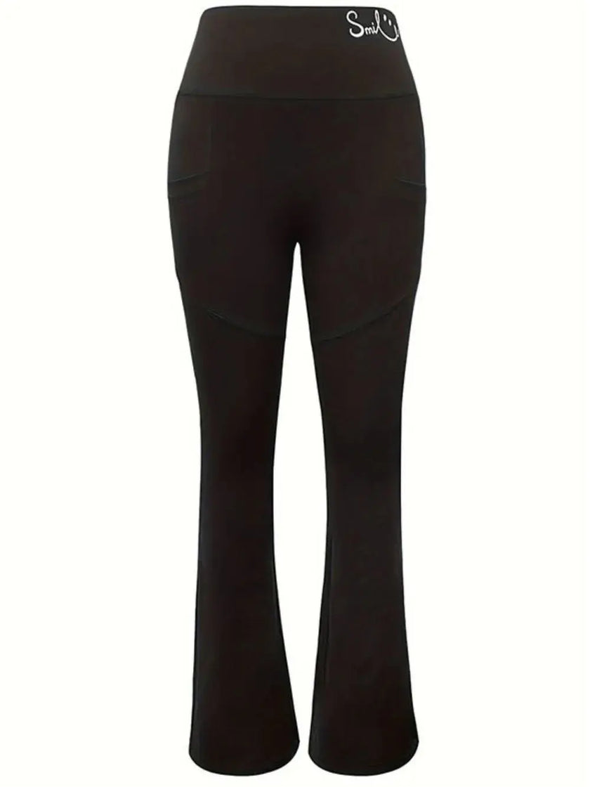 Bootcut High Rise Pants with Pockets  Style Ratio