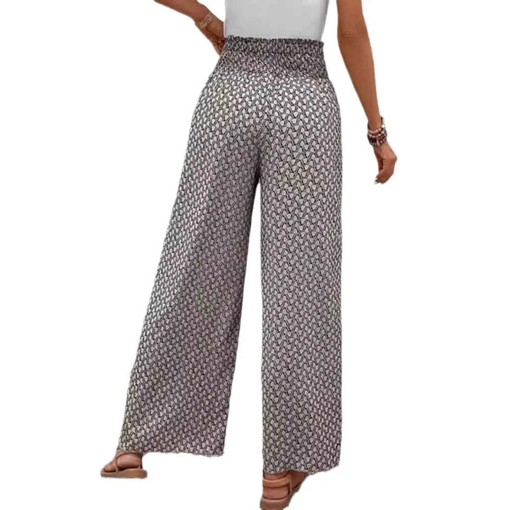 Retro Casual Loose Wide Leg Women's Pants  Style Ratio