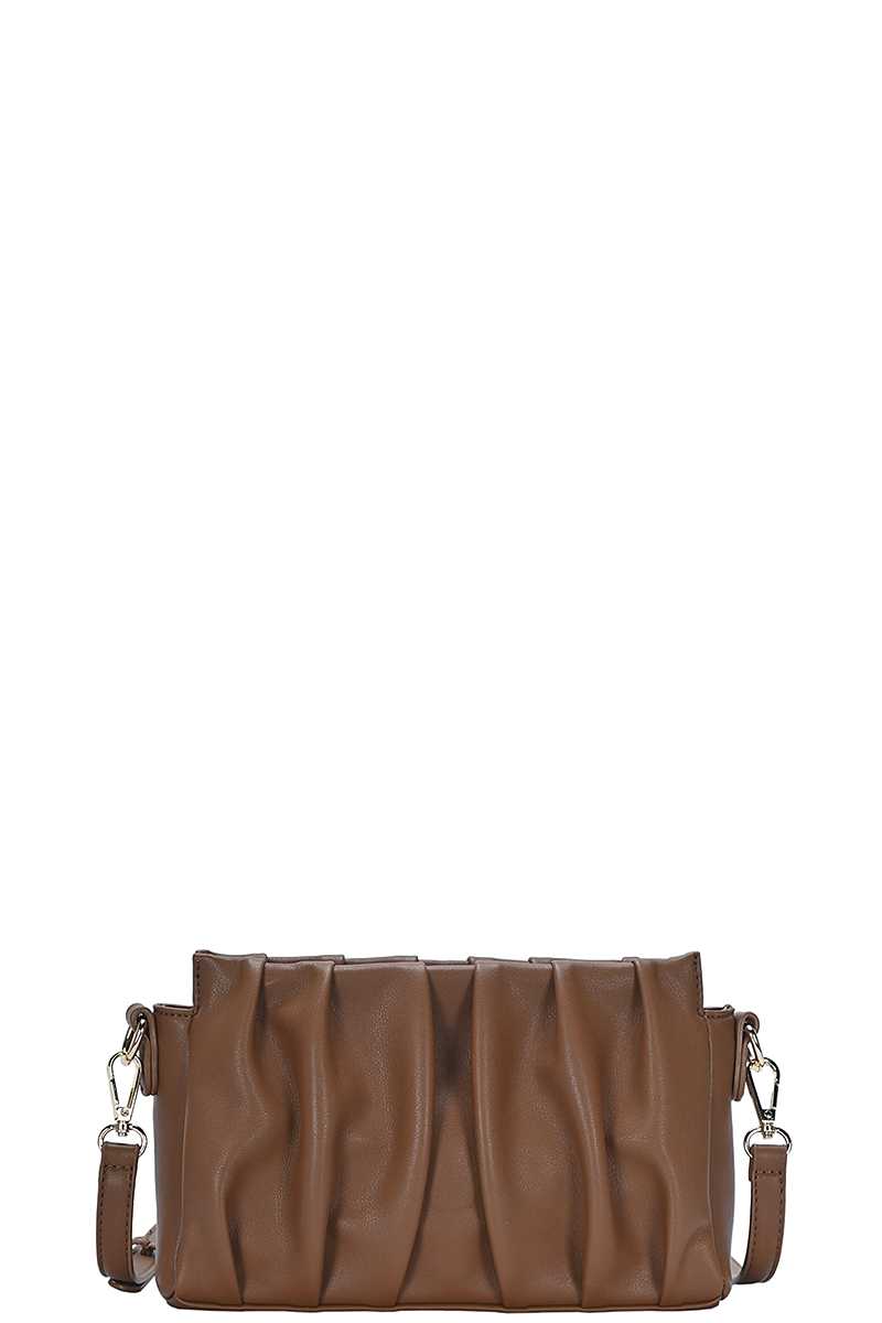 Wrinkled Crossbody Bag