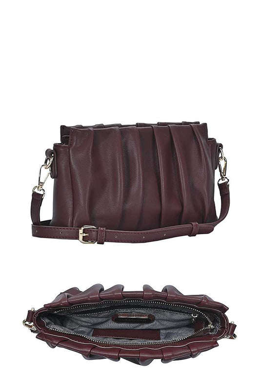 Wrinkled Crossbody Bag