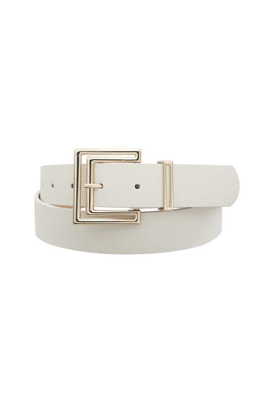 Square Buckle Belt