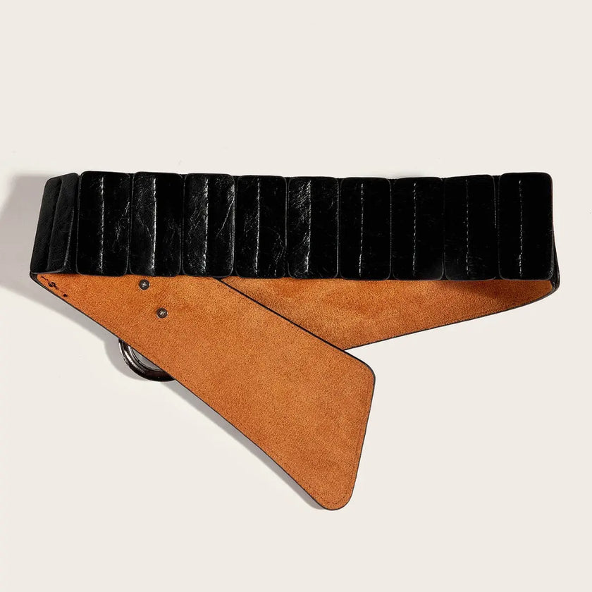 Studded Belt with Unique Waistband  Style Ratio