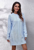 Cable-Knit Round Neck Sweater Dress  Style Ratio