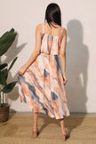 Cloud Tie Dye Midi Swing Skirt  Style Ratio