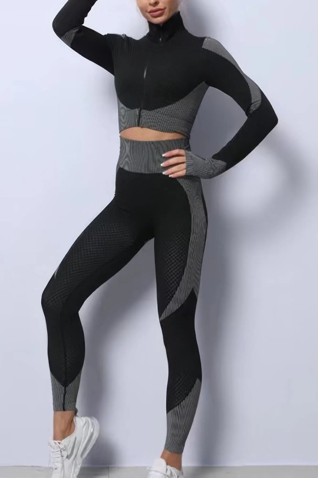 Color Block Activewear Set  Style Ratio