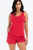 Comfy Tank Top & Shorts Set  Style Ratio