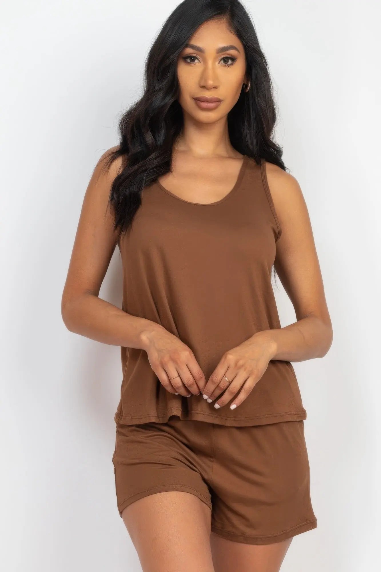 Comfy Tank Top & Shorts Set  Style Ratio