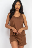 Comfy Tank Top & Shorts Set  Style Ratio