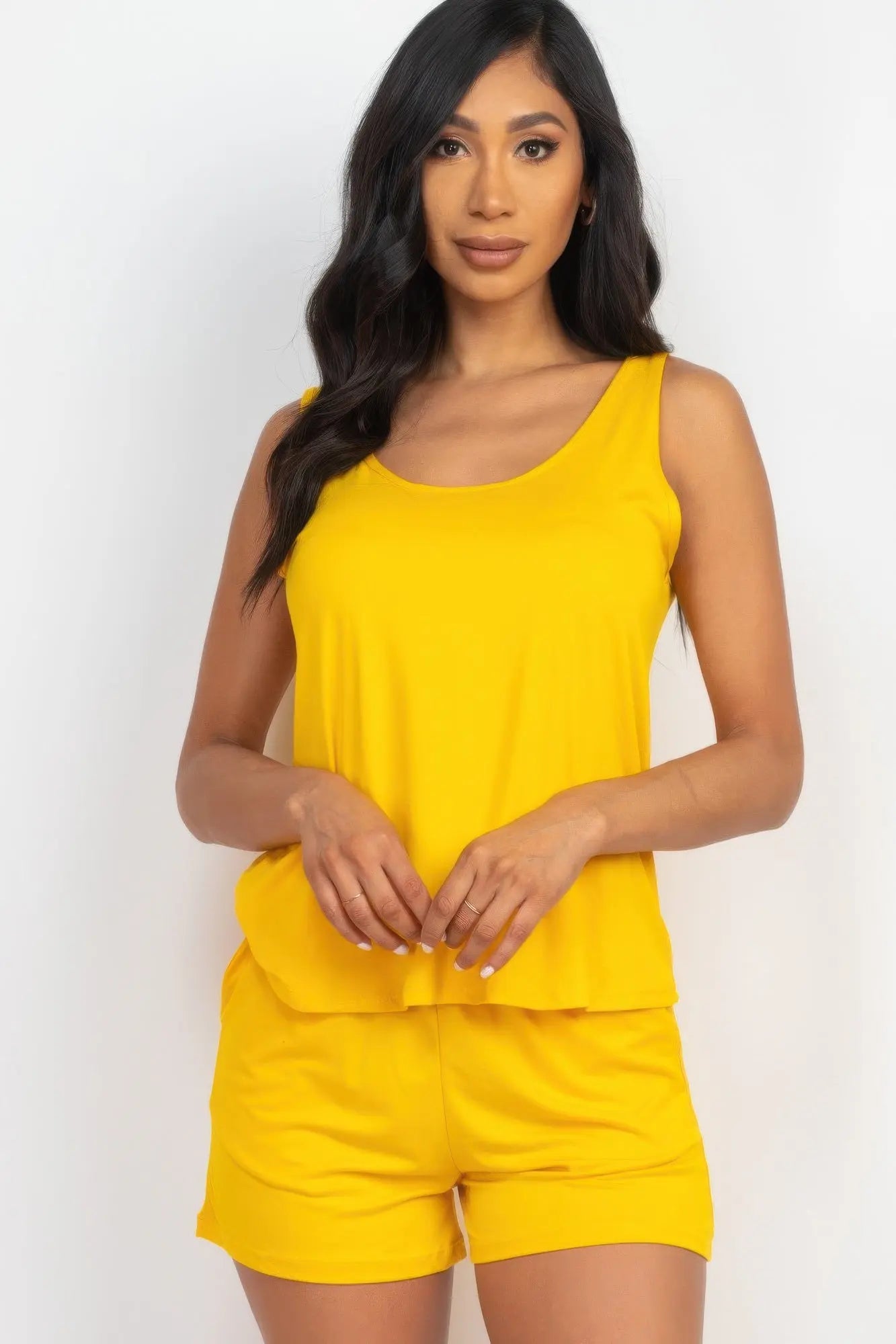 Comfy Tank Top & Shorts Set  Style Ratio