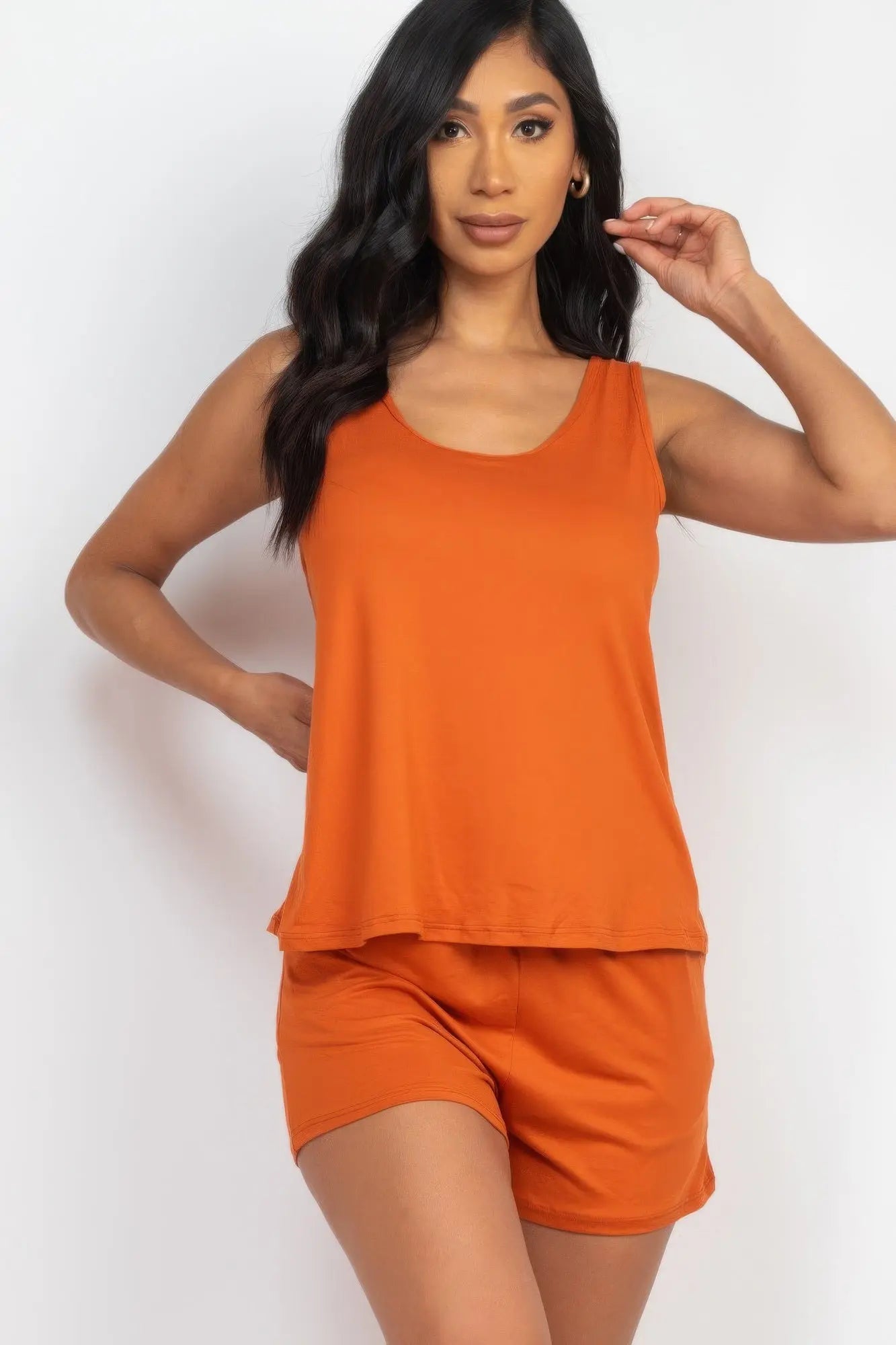 Comfy Tank Top & Shorts Set  Style Ratio